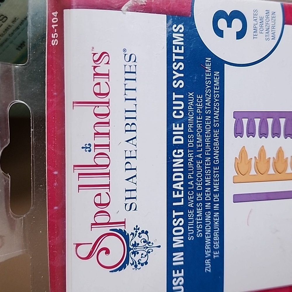 Spellbinders Shapeabilities Die Cut Set - Picture 2 of 5